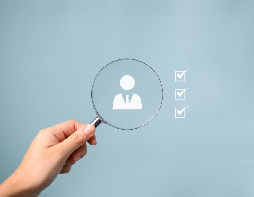 Magnifying Glass On Person